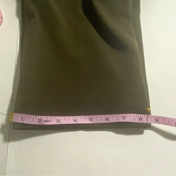 Olive green John Meyer Studios trousers w99 - Picture 5 of 9